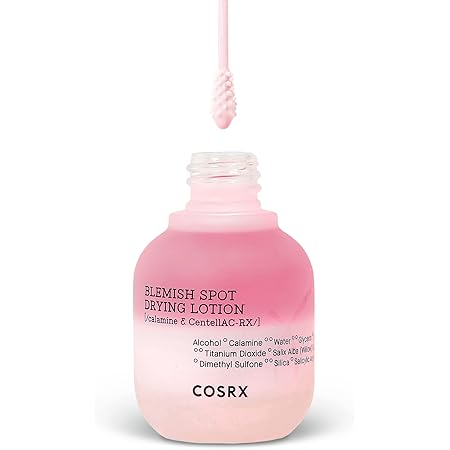 COSRX Acne Blemish Spot Drying Lotion 1.01 fl. oz / 30ml Dry and Reduce Blemish Spot, Pimple, Whitehead, Spot Treatment