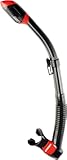 Cressi Adult Diving Dry Snorkel with Splash Guard and Top Valve - Supernova Dry: Designed in Italy