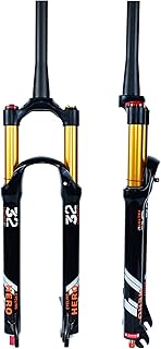 26/27.5/29 Zoll MTB Fahrrad Magnesiumlegierung Federgabel, Tapered Steerer Und Straight Steerer Vordergabel, Luftfederung ...