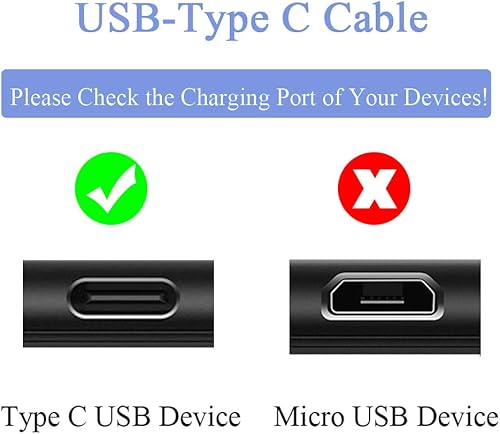 Miniatura 2 de Cargador para Samsung Galaxy Tab S7 S5e S6 (2019) S3 9.7 (2017) Tab S4 10.5 (2018) Tab A 10.1 (2019) 10.5 (2018) Tab A7 10.5 Cable de carga extra