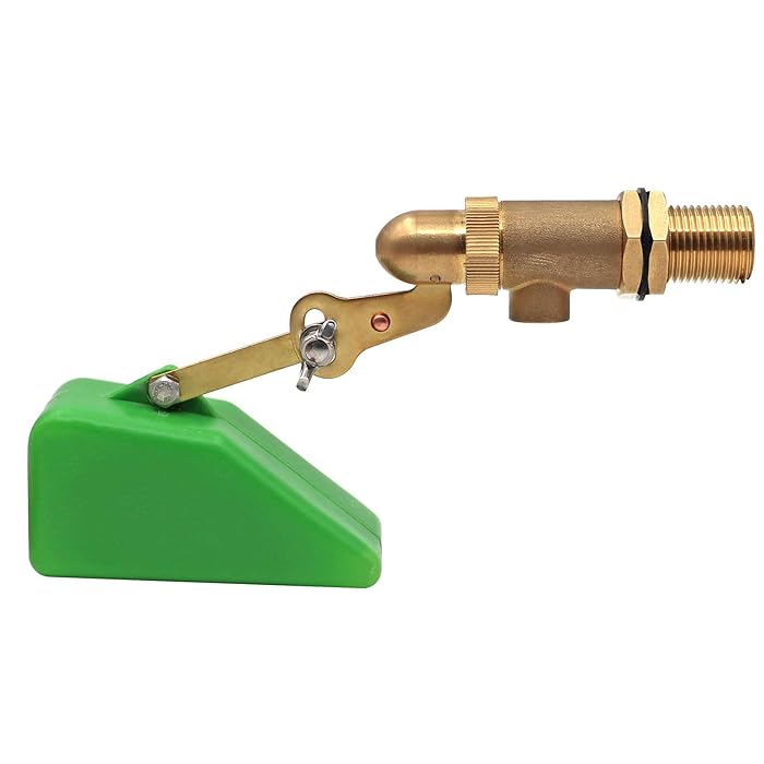 Buy MACGOAL 1/2 Inch Brass Valve with Plastic Float Water Float Valve