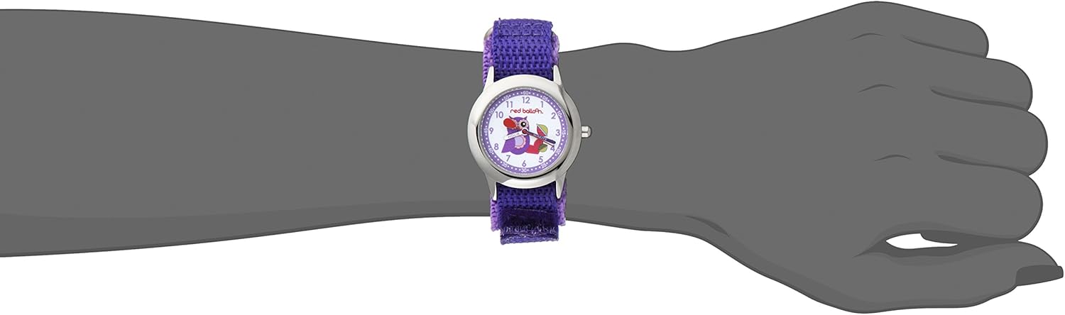 Red Balloon Kids' Stainless Steel Time Teacher Analog Quartz Watch