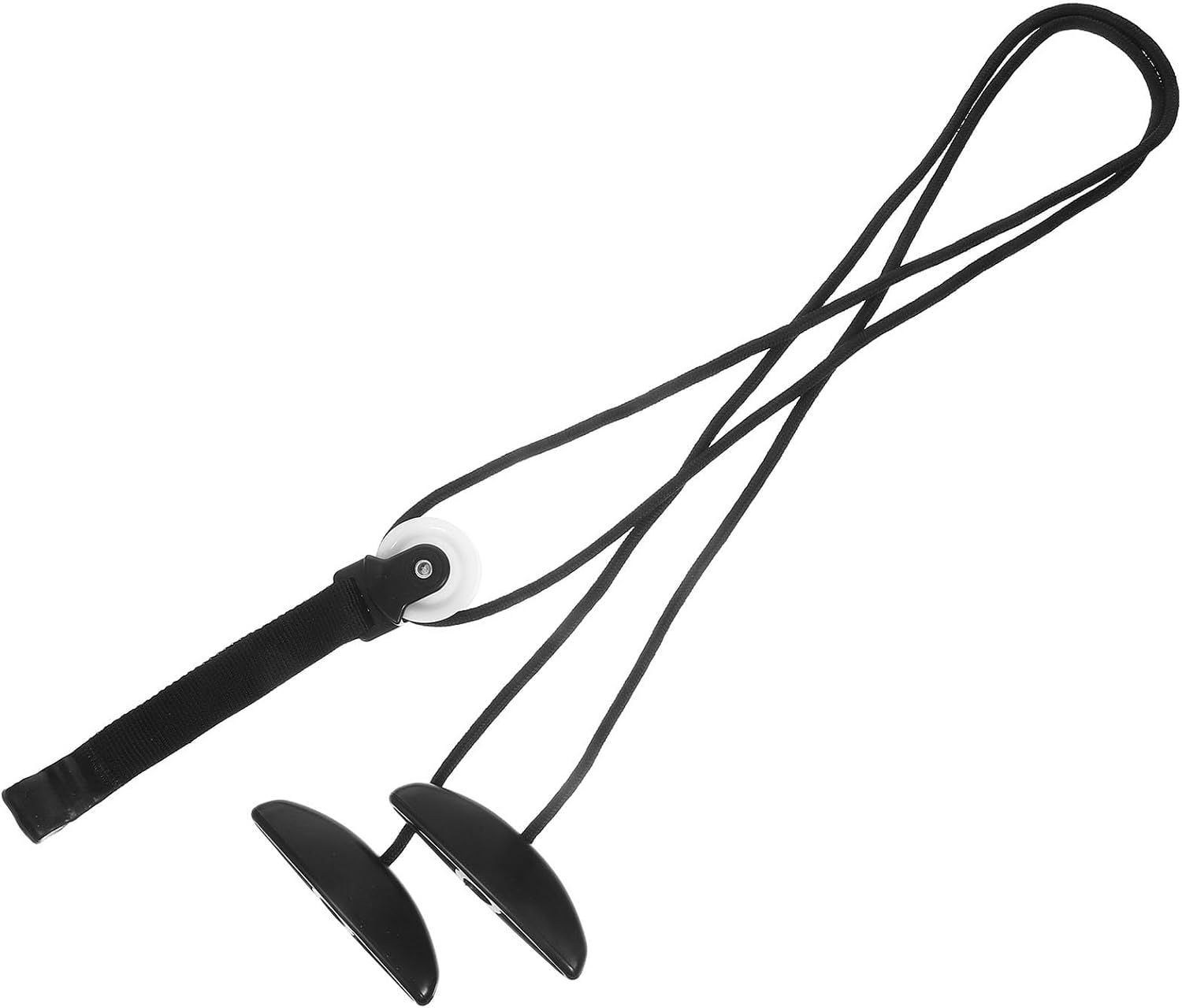 Shoulder Pulley Exercise Equipment with Pulley Strap 1pcs Black for Neck and Shoulder Rehab Physical Therapy Arm Exerciser Home Gym Fitness