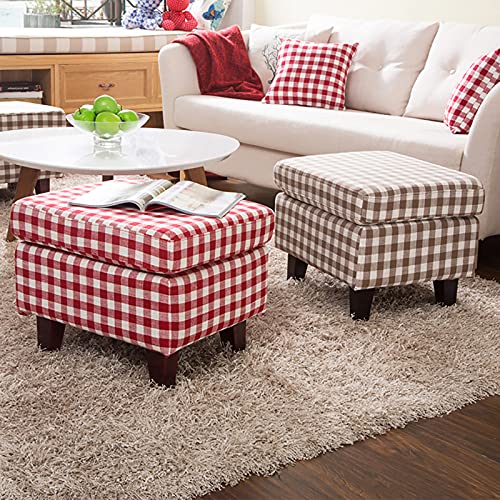 Taburete de madera maciza y lino para pie de cama banco moderno de 75 cm 8
