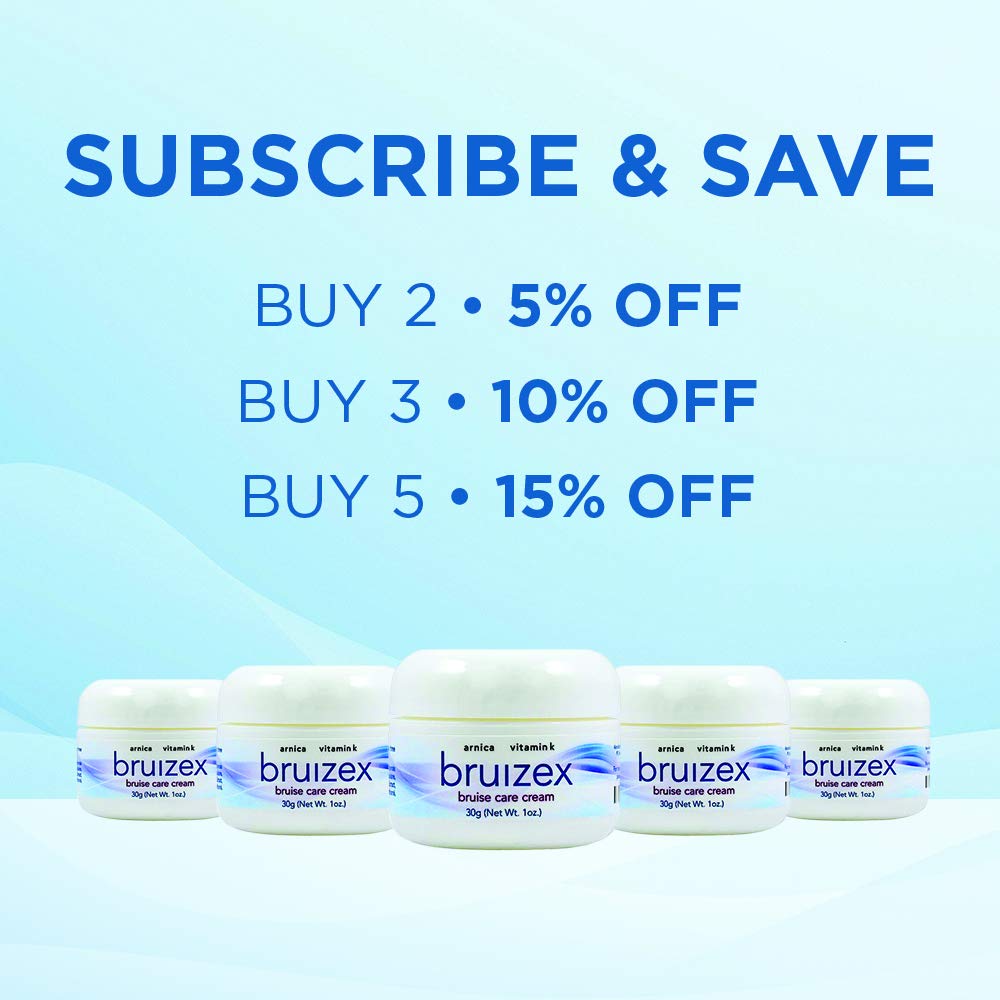 Buy BRUIZEX Bruise Care Cream, 1 oz. Bruise Removal Cream with Natural