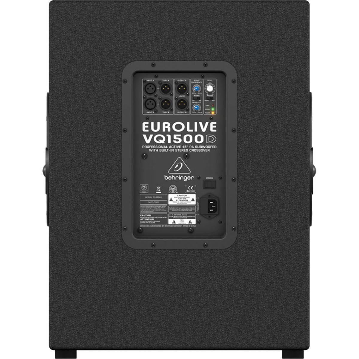 Amazon.com: Behringer EUROLIVE VQ1500D Professional Active 500