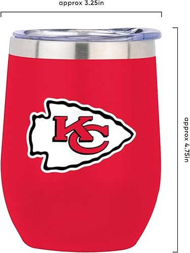 Miniatura 3 de FOCO NFL - Taza de viaje de 12 onzas con aislamiento con logotipo de equipo de la NFL para adultos