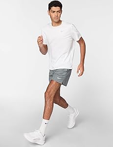 Nike Men's Miler Dri-FIT UV Short-Sleeve Running Top
