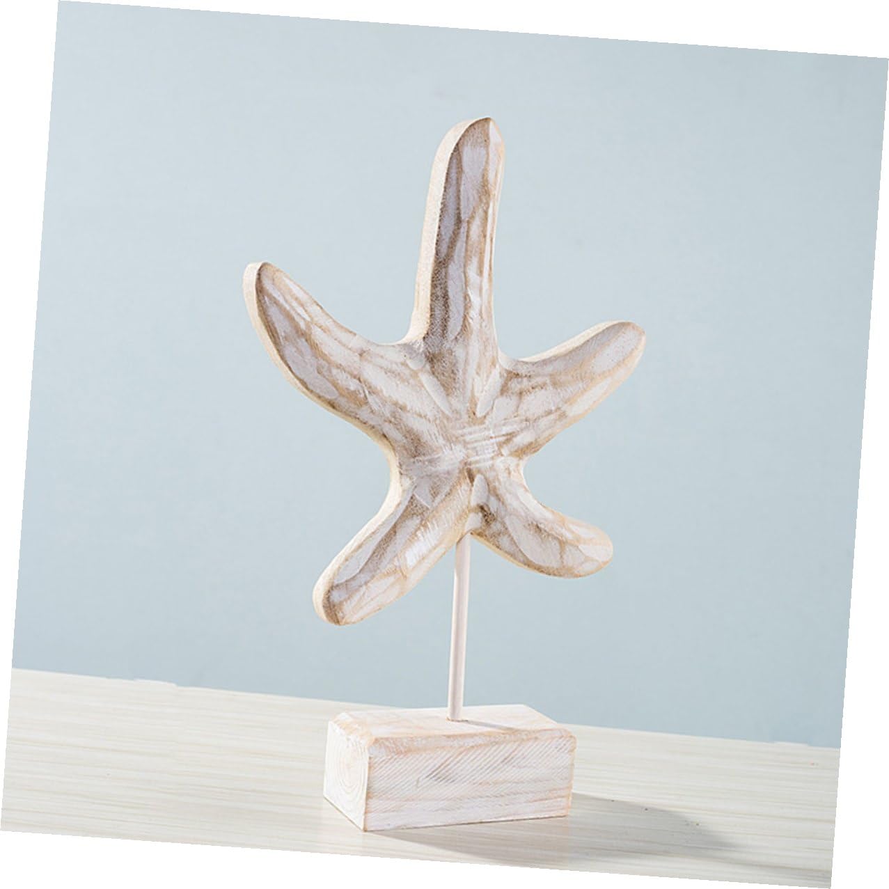 Uonlytech Cavalluccio Marino e Conchiglia Set 3 Pezzi Soprammobili al Mare Decorazioni Tavolo a Forma di Stella Marina per Arredamento Casa Unico