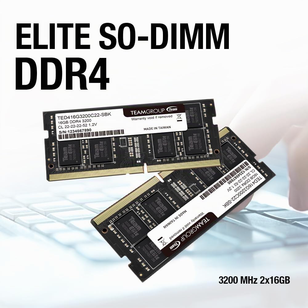 Amazon.com: TEAMGROUP Elite DDR4 16 GB Kit (2 x 8 GB) 3200 MHz PC4