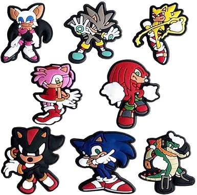 Sonic Shoe Charm Crocks Charms 
