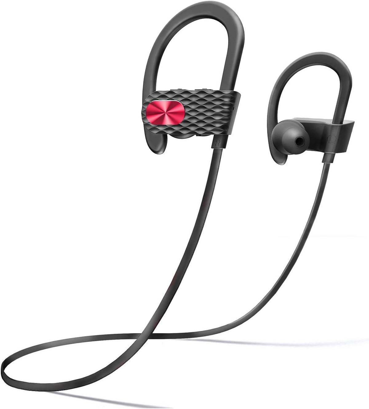 APEKX Bluetooth Earbuds, Sport Wireless Headphones Noise Cancelling in-Ear Earphones for Running Workout Sweatproof Stereo Headset w/Mic