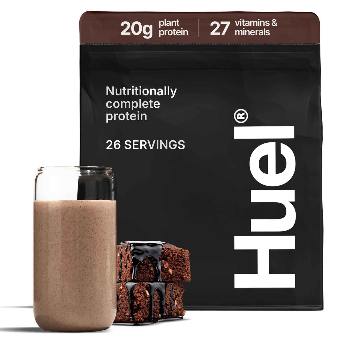 Amazon.com: Huel Vegan Protein Powder | Complete Nutrition | 20g