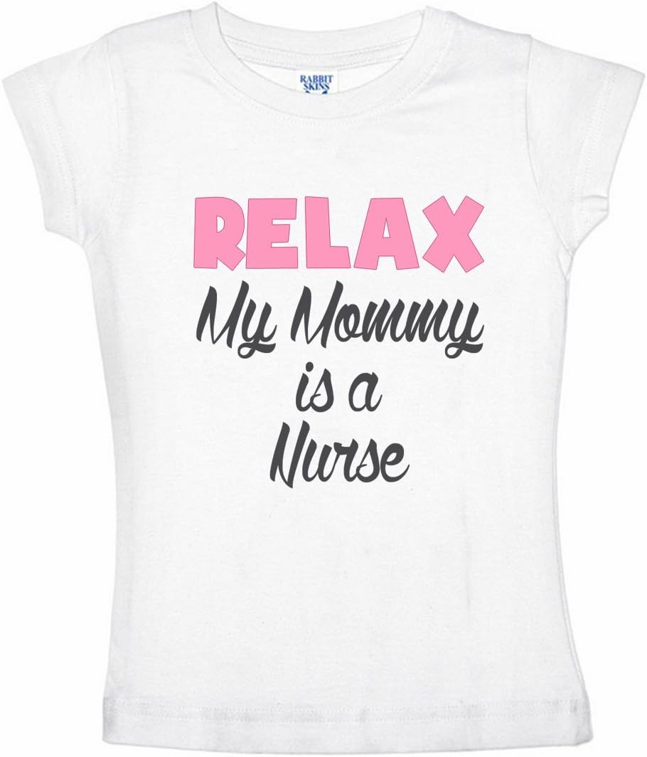 NanyCrafts' Relax My Mommy is a Nurse Shirt for Girls
