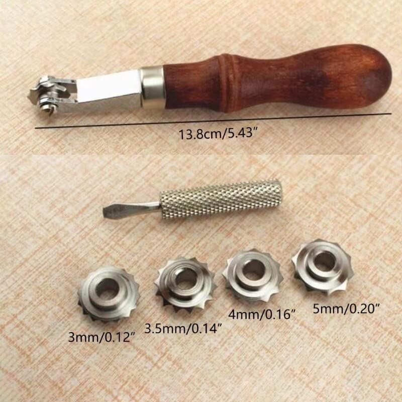Professional Stitch Marking Spacer Tracing Wheel Sewing Tool Leathercraft Spacer| | -