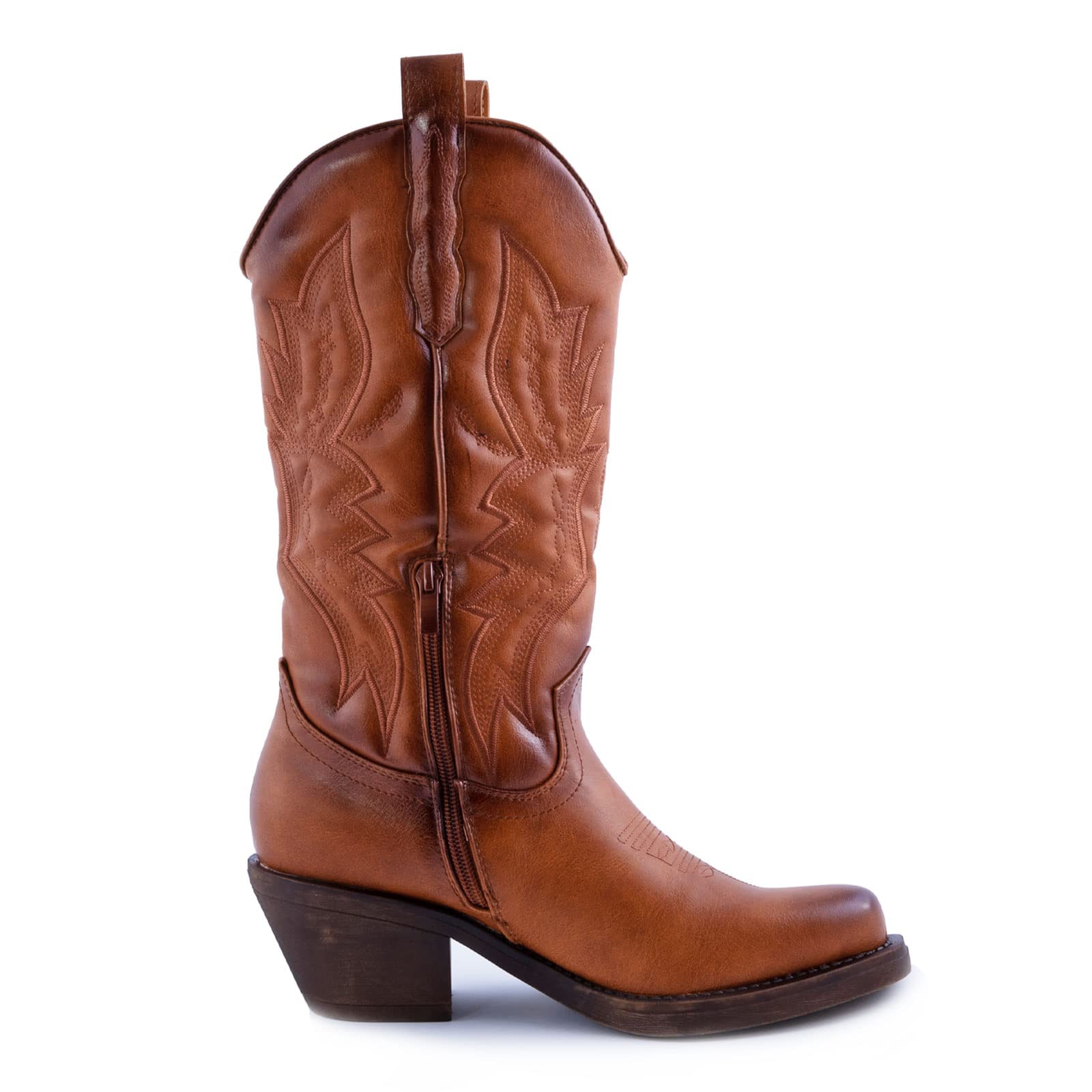 Toocool Damen Stiefel Texani Cowboy Western Camperos Schuhe Boots YG886