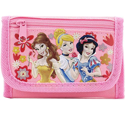 Disney Princess Authentic Licensed Trifold Wallet (Pink)