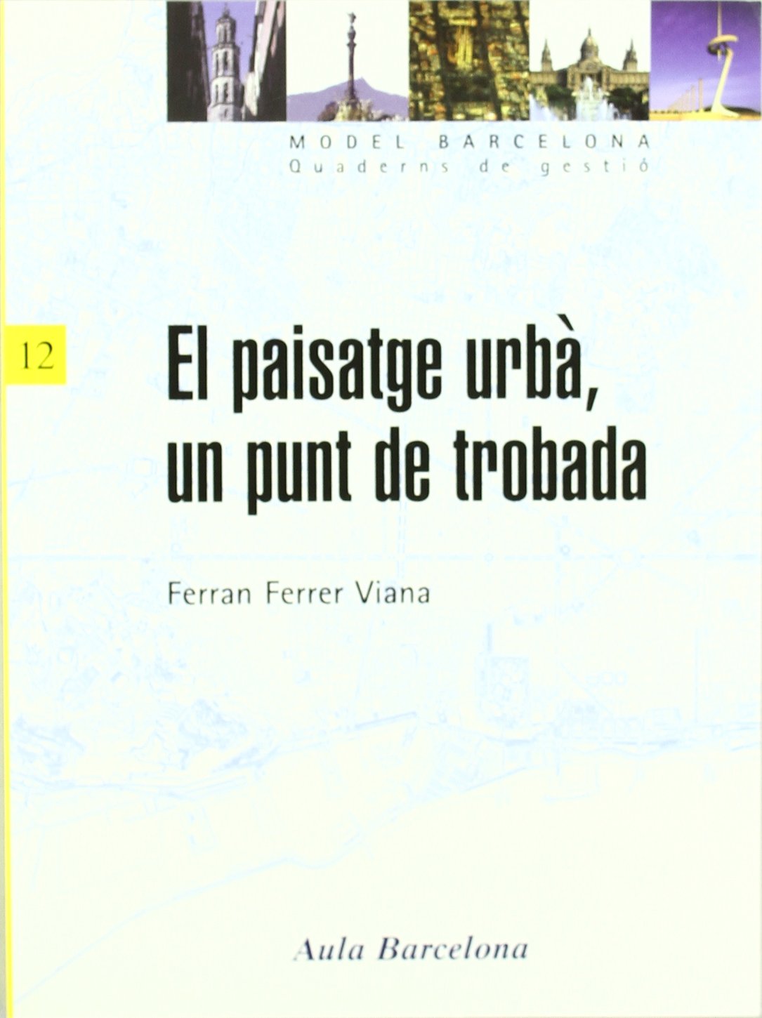 Livre d'art El paisatge urbà édition limitée papier mat