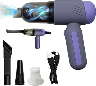 Mesen Handheld Car Vacuum Cleaner, 5000Pa Car Vacuum Portable Cordless, 4 in 1 Vacuum Cleaner and Air Duster with 4 Nozzle Price In India