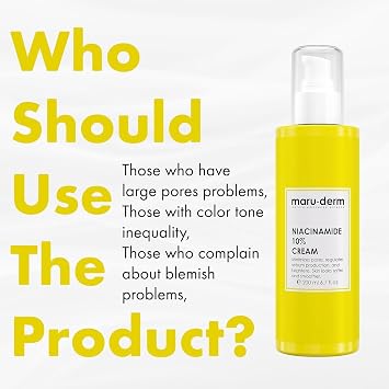 Maruderm Niacinamide Anti-Stain and Pore Firming Cream 200 ml