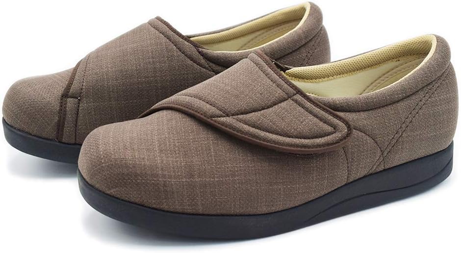 Mei MACLEOD Womens Casual Sneaker with Adjustable Closure Lightweight Arch Supportive Sneakers Wide Shoes for Seniors Edema Feet Diabetic Swollen Feet