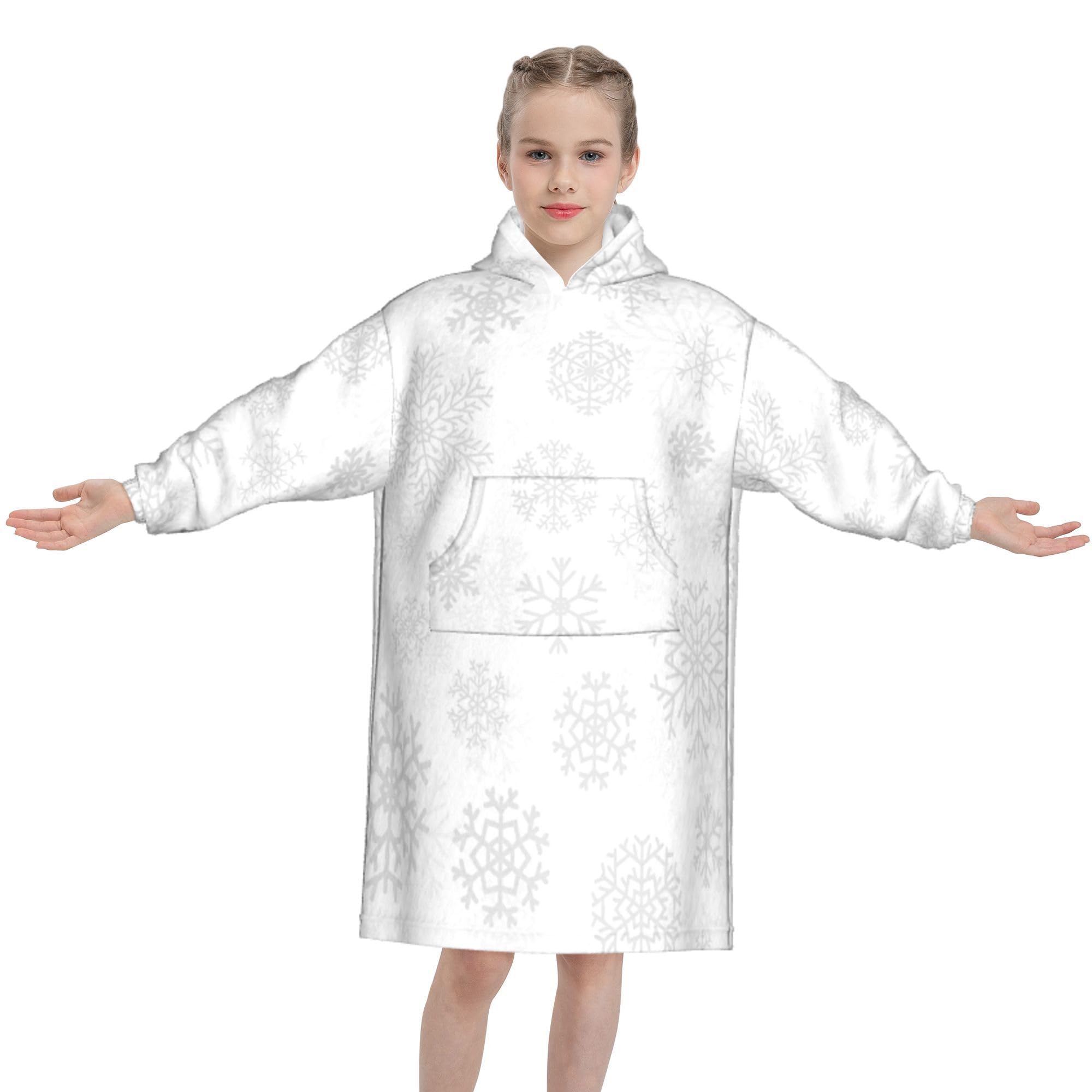 Blanket Hoodie for Women - Cozy Wearable Flannel Fleece Hooded Blanket with Pocket,Oversized Snuggie Hoodie Gifts for Women