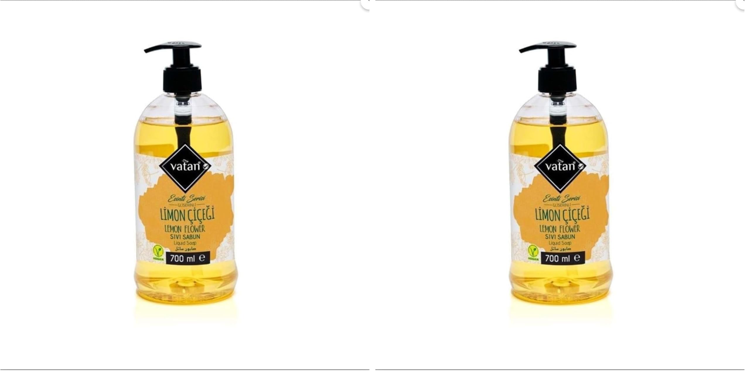 Vatan Sıvı Sabun Limon Çiçeği 700 ml 2li paket