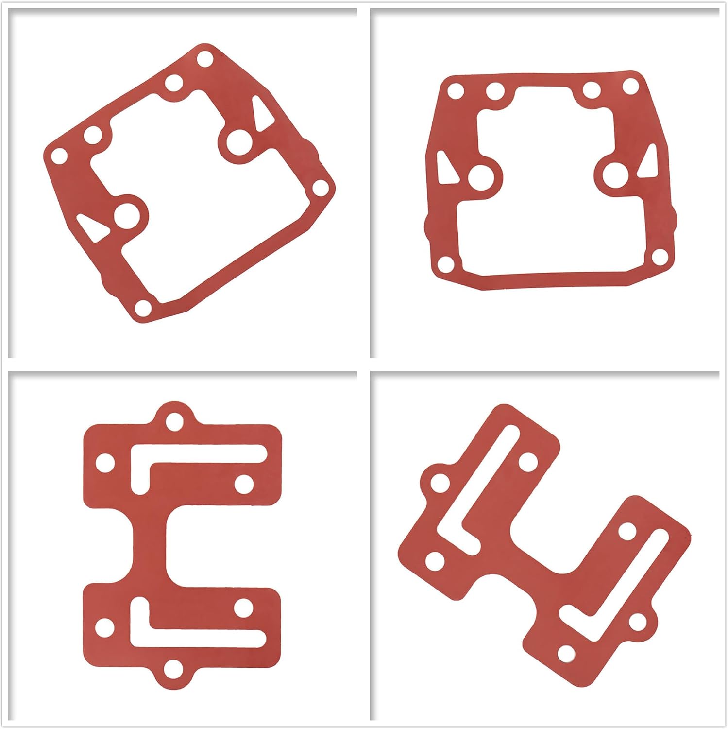 GXYWADY Set of 2 Carburetor Repair Kit with Float 390055 392550 398526 434888 435443 439076 18-7046 Replacement for Evinrude Johnson OMC V4 85HP 90HP 100HP 115HP 125HP 140HP-235HP
