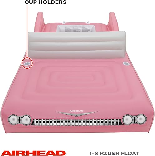 Miniatura 3 de Airhead Classic Cruiser Lake Float, flotador de lago para automóvil 1-8