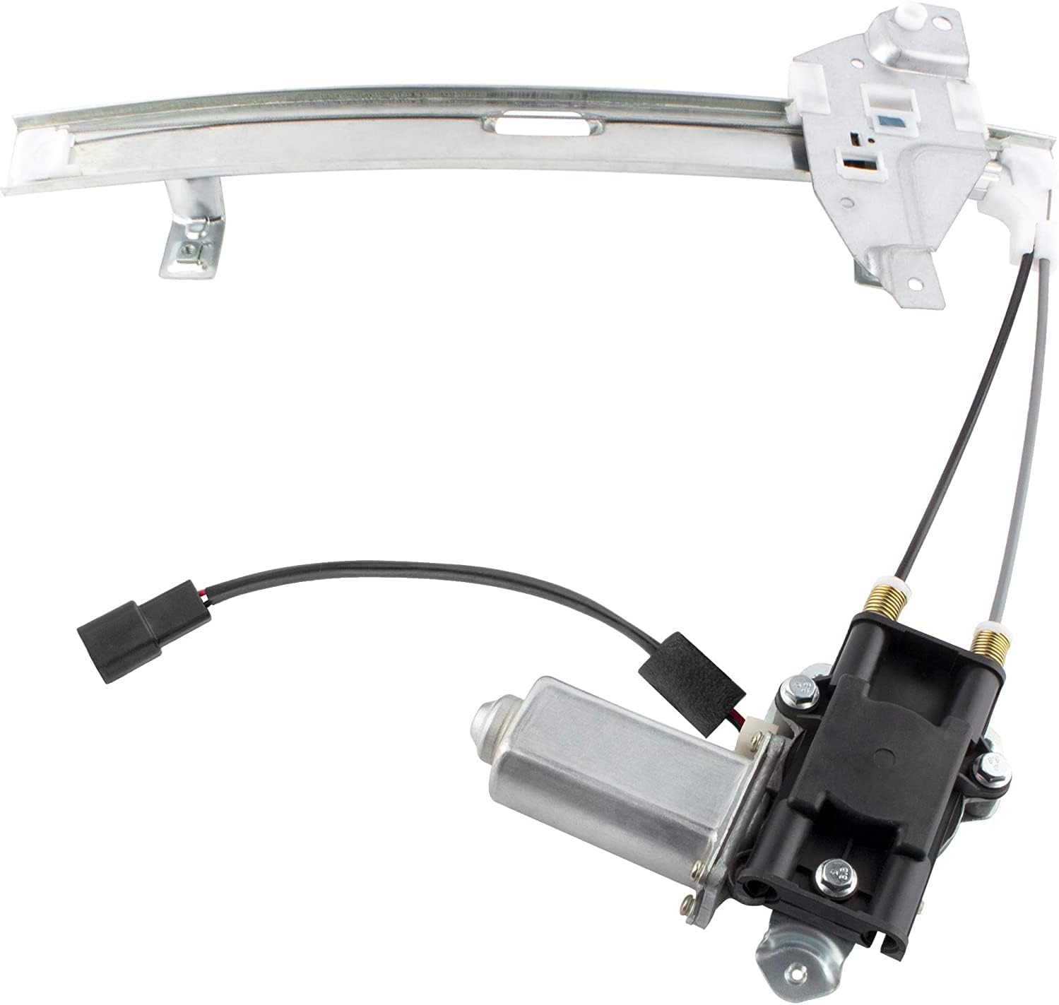 BOXI 741-709 Rear Right Passenger Side Power Window Regulator with Motor fit for Buick Century 1997-2005 / Regal 1997-2004 / for Oldsmobile Intrigue 1998-2002 OE 10334398 10315146 10321733 10434885