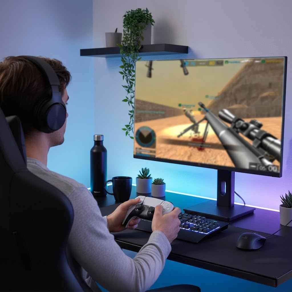 Konix Monitor Gaming Nova 24" PC, PS5, Switch 2 y Xbox Series X|S - Full HD 1080p - 180 Hz - 1 ms - FreeSync - HDMI - DisplayPort - Panel IPS