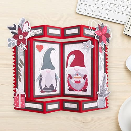 Miniatura 10 de Caja de regalo troqueles para hacer tarjetas, troqueles de corte de caja de dulces 3D para álbumes de recortes en papel de liquidación, decoración