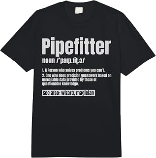 Pipefitter Definition Plumber Steamfitter Tradesman Piping Comfort Colors Adult Heavyweight T-Shirt