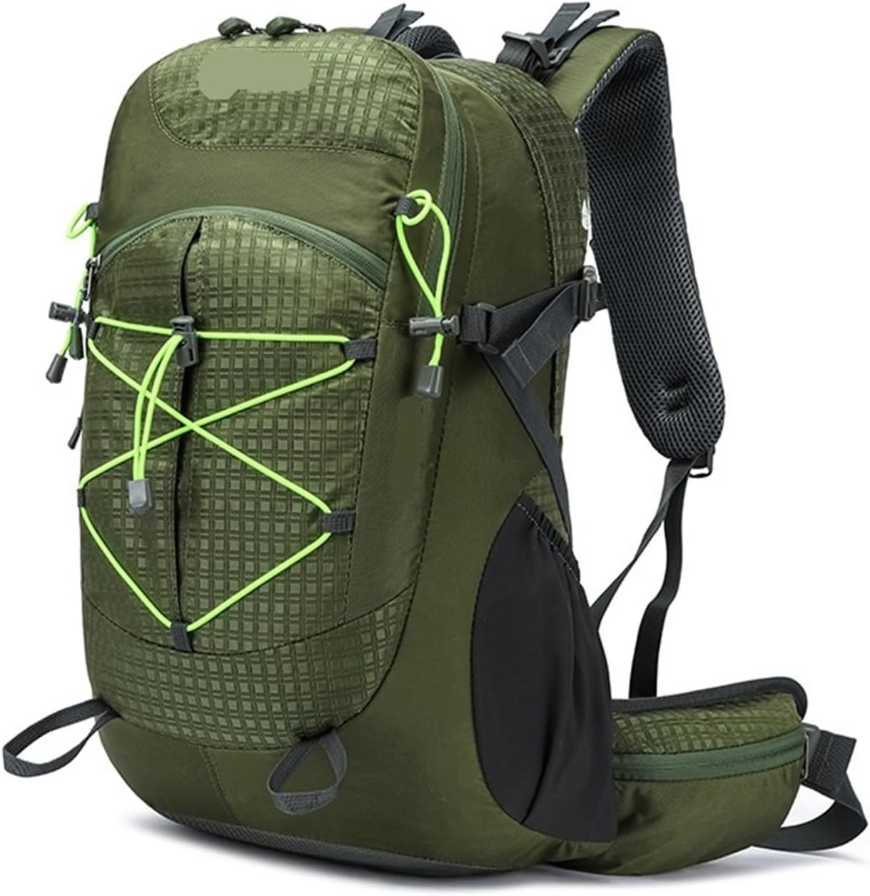 35L Hiking Trekking Backpack – Unisex Bag With Backplane & Waterproof Cover For Camping & Outdoor Sports(Black)