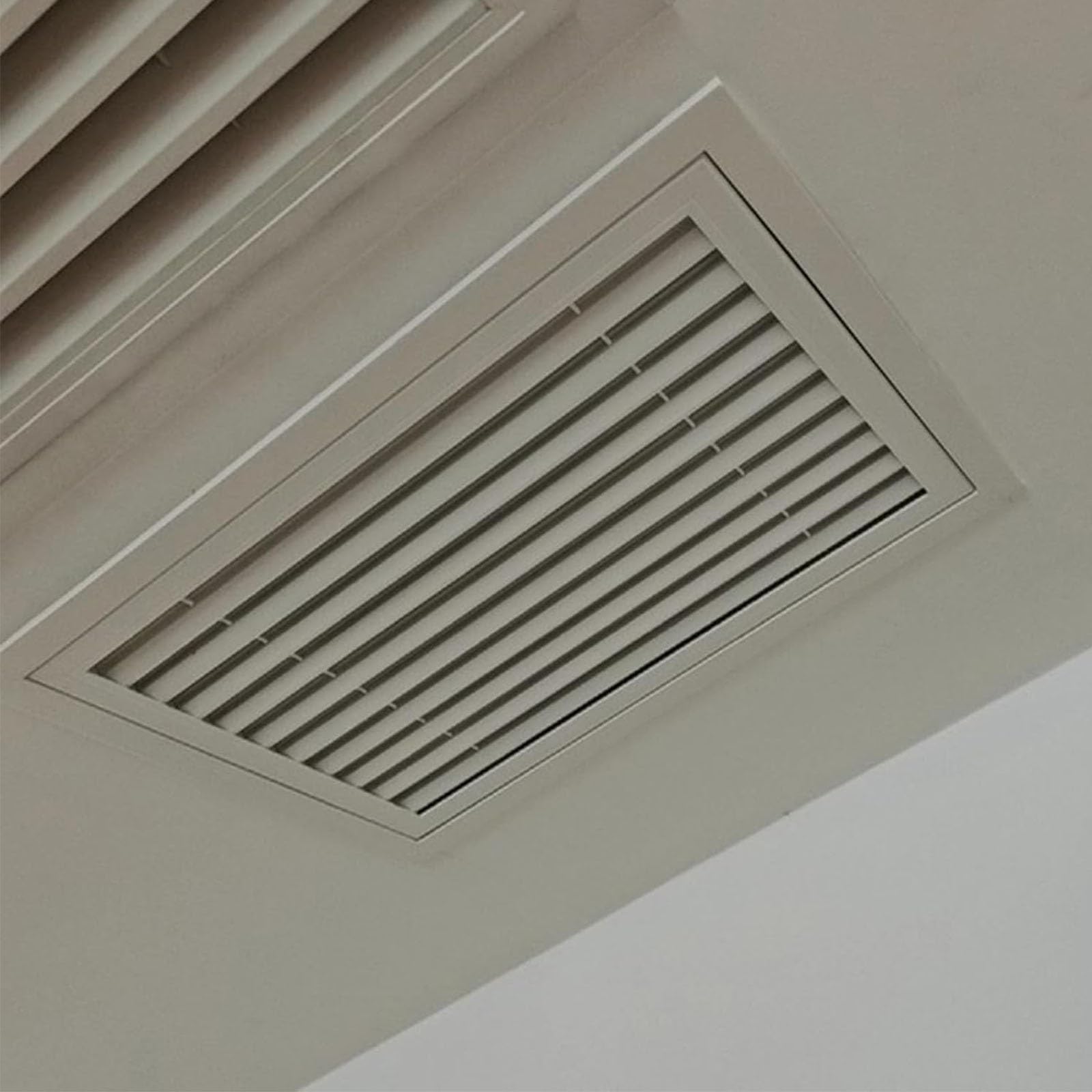 Grille d'aération amovible CVC facile à nettoyer au plafond