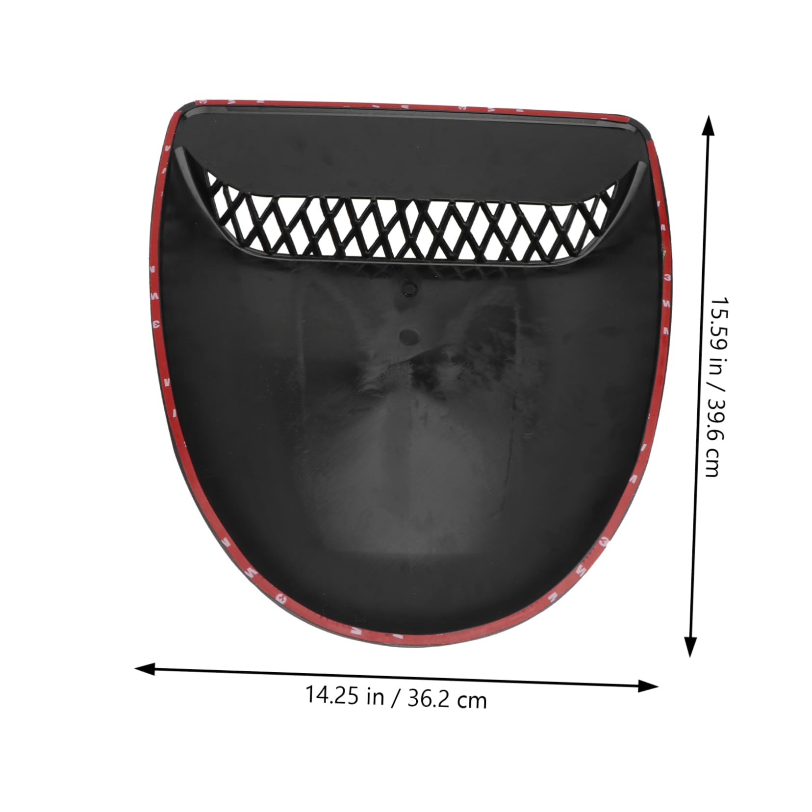 GRIRIW Professional Car Hood Air Vent Flow Strip Decor Personalize Your Automobile