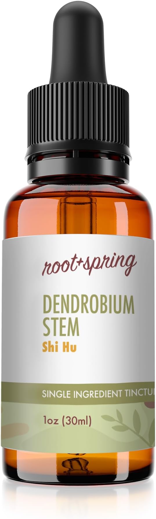 Dendrobium Stem - Shi Hu - Herbal Tincture (Liquid Extract) - Concentrate with Dropper - Dendrobium Orchids Nobile Pod Stem Natural Herb TCM Supplement - Single Ingredient Formula 1 oz