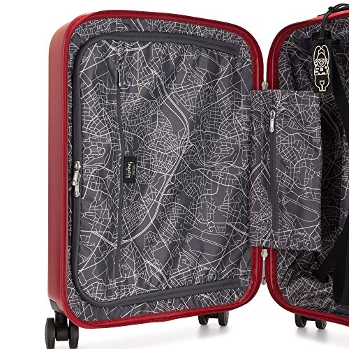 Curiosity Small 4 Wheeled Rolling Luggage4