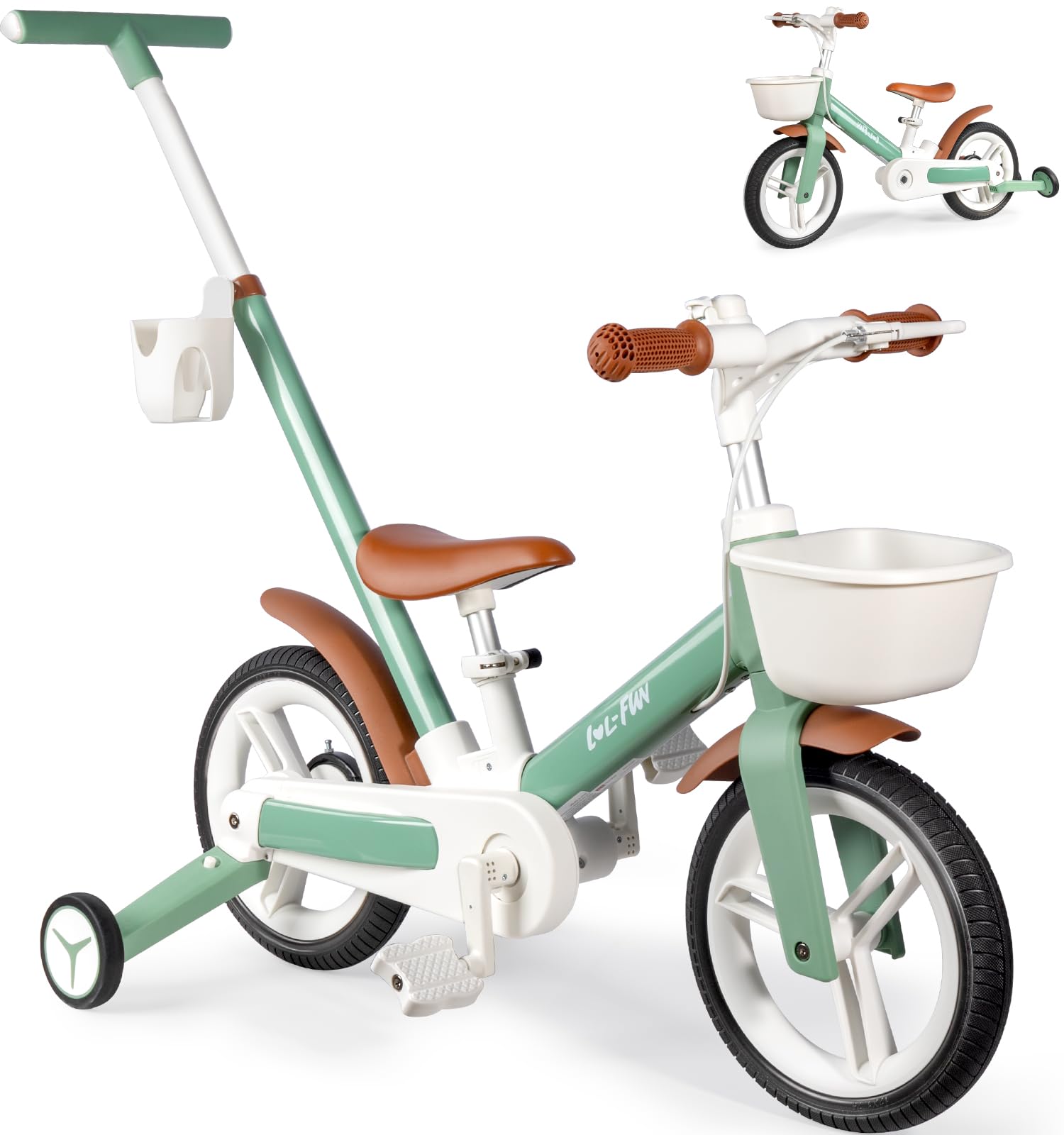 Toddler Bike with Training Wheels for Kids 1-3 6 in 1 Balance Bike for Toddlers 2-4 with Pedals