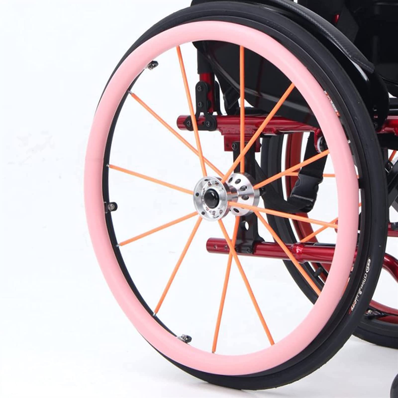 Fundas para Aros para sillas de Ruedas, Accesorios para sillas de Ruedas, Cubiertas para Aros de Empuje para sillas de Ruedas, 1 par de Fundas Antideslizantes y Resistentes al Desgaste, Funda protec
