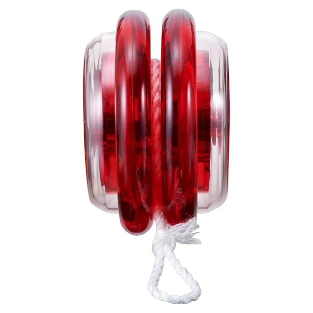 Foto 4 de 7 de Bandai 60001 Accel Hyper Yoyó Rojo, Juego de Habilidad, Yoyo optimo para Niños de 8 Años, con su Sistema Accel