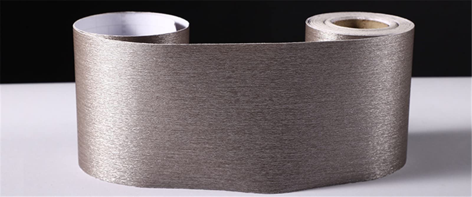 uoXHFdh Self Adhesive PVC Wallpaper Border Multicolor Multiple Sizes(Brown Brushed,60 x 500 cm)