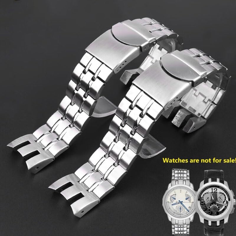 Bracelet incurvé en métal massif avec fixation solide concave-convexe