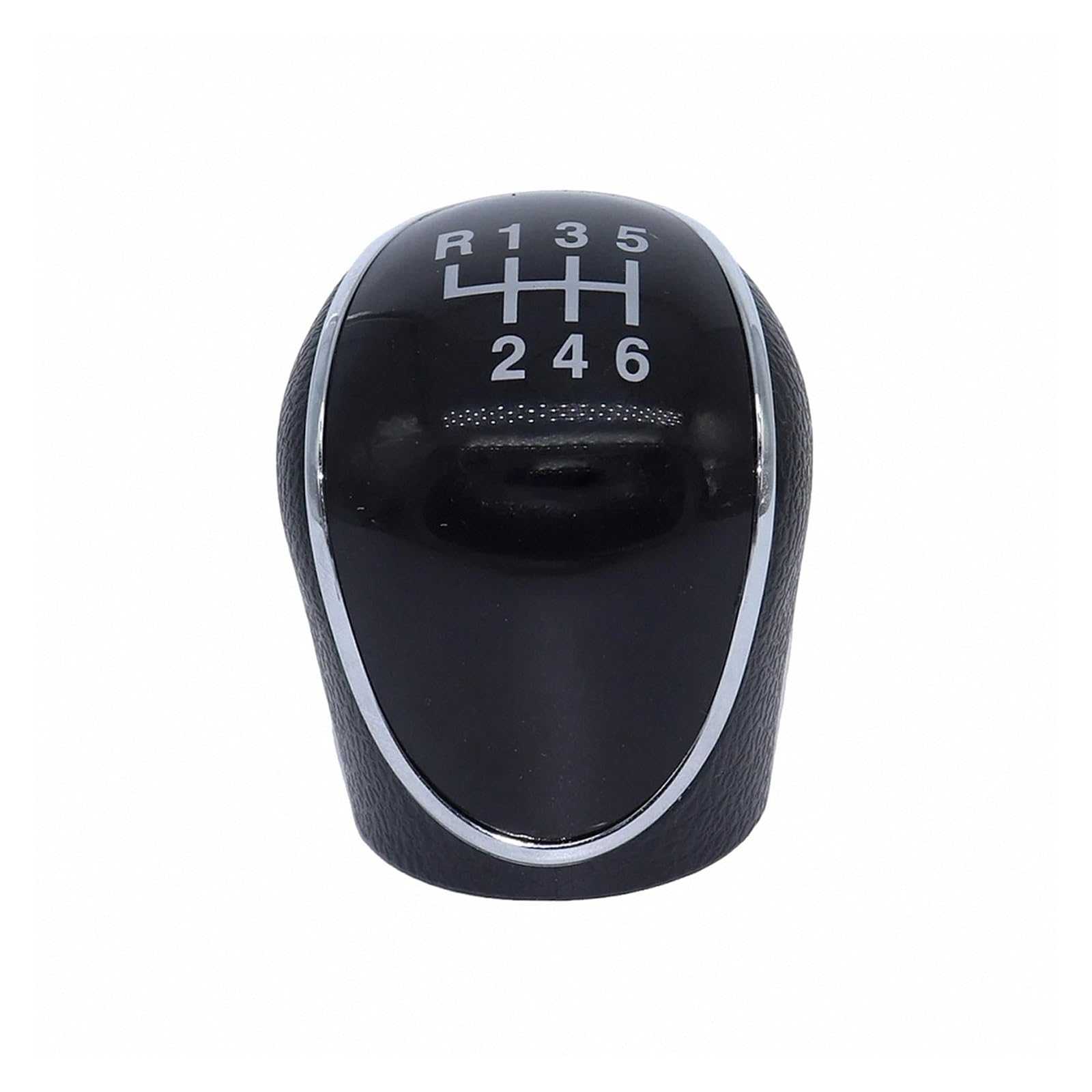 Htvtkrfgrl Knob Only Gear Shift Manual 6-Speed Stylish For Hyundai For Ix35 For Tucson Lm 2009-2015 Chrome Black Gear Shifter 1 Shift