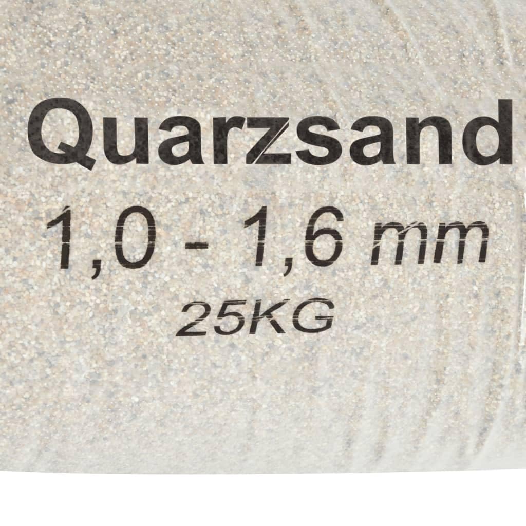 Sabbia Filtrante 25 kg 1,0-1,6 mm,Piscine e Spa,Accessori per Piscina e Spa,Filtri Piscine e spa-94317