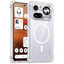 ProLook Transparent Back Cover for Nothing Phone 4A Pro 5G Shockproof Side TPU Bumper & Back Pc Protective Magnetic Support Clear Back Cover Case (Nothing Phone 4A Pro 5G) gallery image
