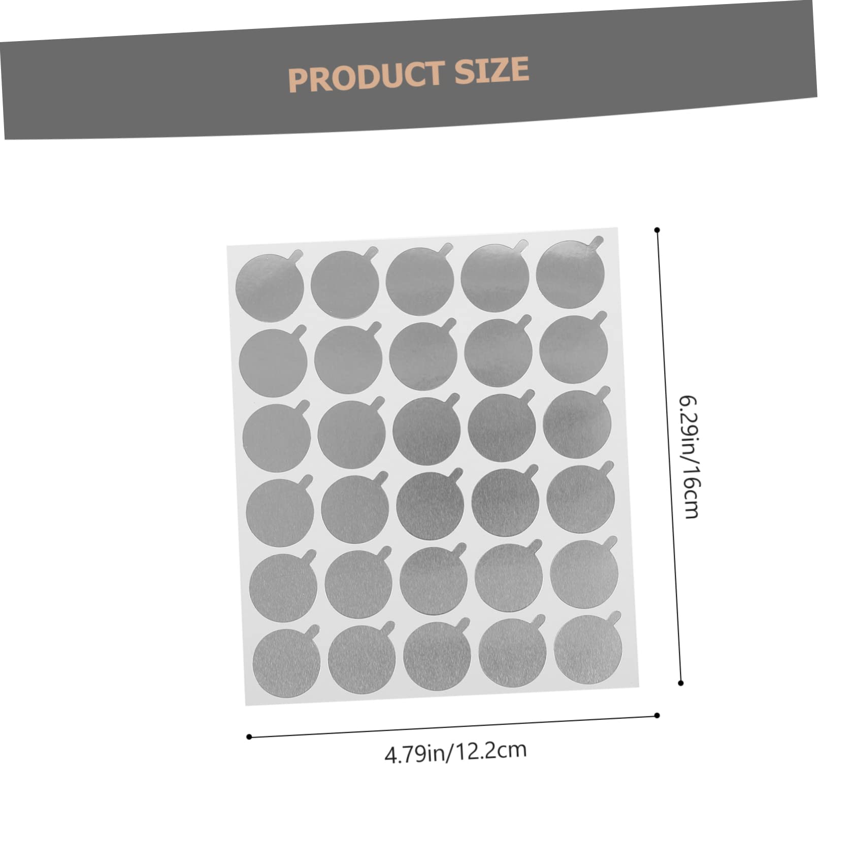 FRCOLOR 900pcs Multi-functional Eyelash Grafting Pad Professional Lash Glue Foil Material Safe for Eyelash Tech