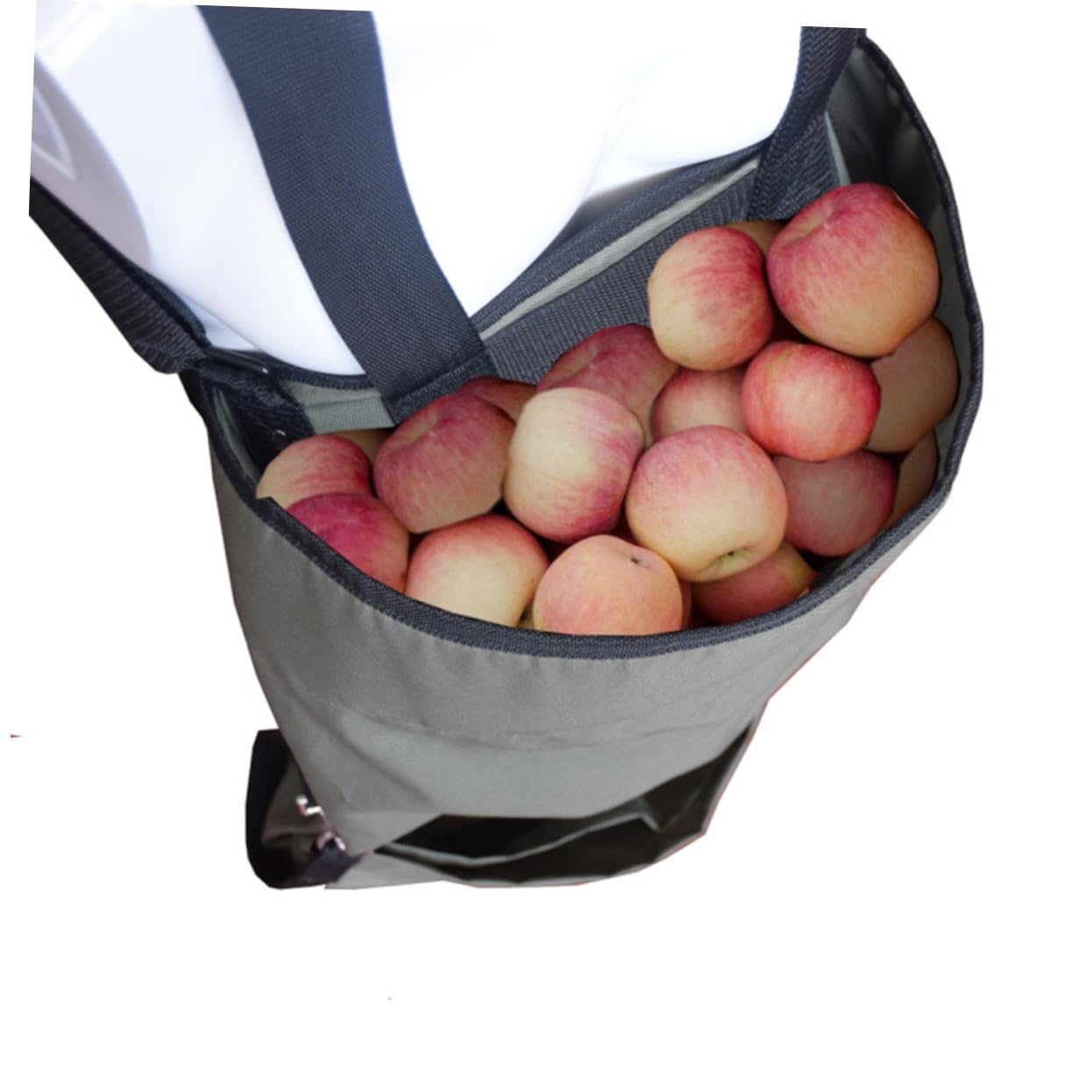 ibasenice Adjustable Fruit Picking Bag Garden Harvest Storage Pouch Vegetable Harvest Bag Picking Apron Shoulder Straps Random