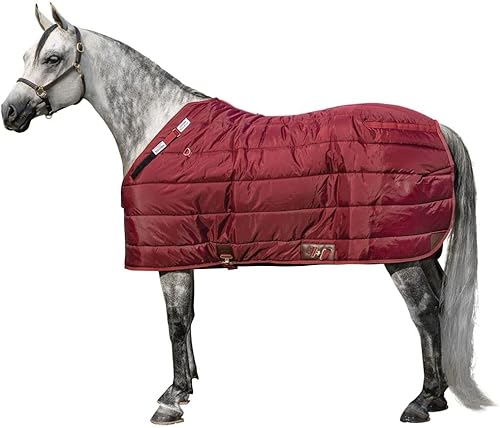 Adjusta Fit Dura-Nylon Cutback Westcoast Leg Strap Horse Stable Blanket - Medium Weight  Medium Weight Warmth  Customizable System  Durable &