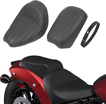 Black Driver Passenger Seat Mount Kit For Indian Super Scout Scout Classic Scout Bobber Front Rear Seat 2UP Seat Passenger Pillion 2025